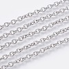 304 Stainless Steel Cable Chains CHS-F006-02D-P-1