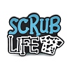 Word Scrub Life Enamel Pins JEWB-D279-07B-02-1