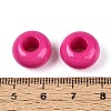 Opaque Acrylic European Large Hole Beads SACR-N019-03I-3