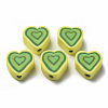 Handmade Polymer Clay Beads CLAY-T020-13E-2