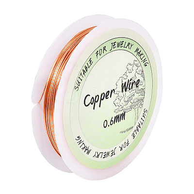 Round Copper Jewelry Wire CWIR-YW0001-03E-09-1