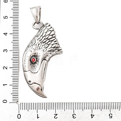 316 Surgical Stainless Steel Pendants STAS-Z073-22AS-1