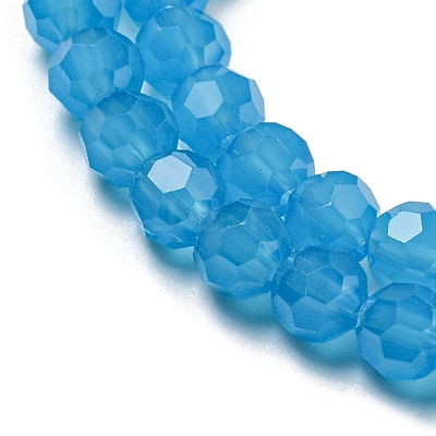 Imitation Jade Glass Beads Stands EGLA-A035-J4mm-D07-1