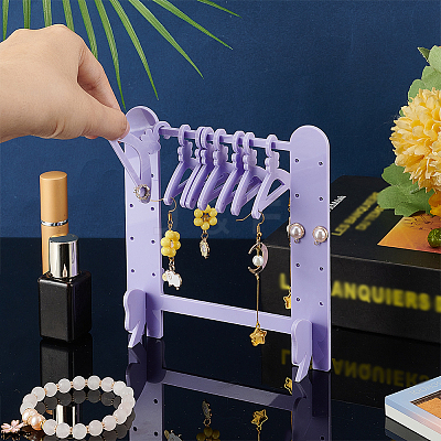 2 Sets Butterfly Acrylic Earring Display Stands EDIS-HY0001-13B-1