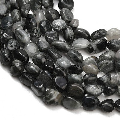 Natural Eagle Eye Stone Beads Strands G-D108-A02-03-1