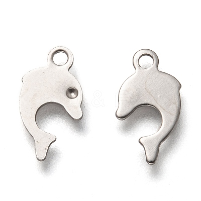 Non-Tarnish 201 Stainless Steel Charms STAS-B001-45P-1