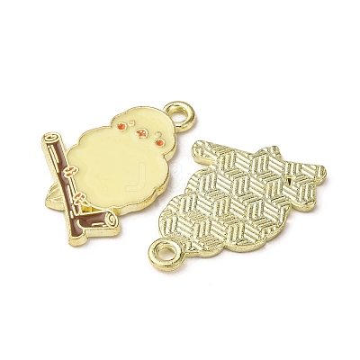 Alloy Enamel Pendants LS-ENAM-C030-01D-G-1