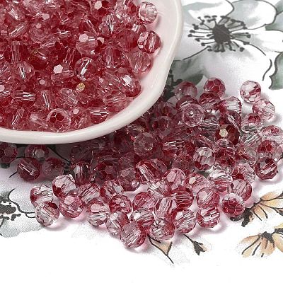 Transparent Colours Glass Round Beads SEED-F006-04A-05-1