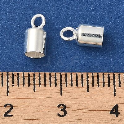 925 Sterling Silver Cord Ends STER-P055-02C-S-1