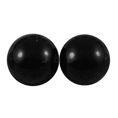 ABS Plastic Imitation Pearl Cabochons SACR-S738-12mm-Z25-1