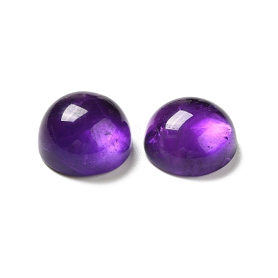 Natural Amethyst Cabochons G-H282-05A-1