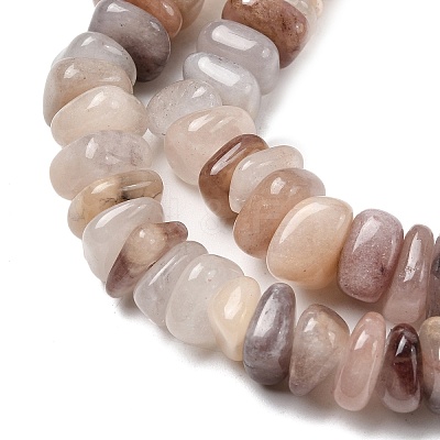 Natural Violet Strawberry Quartz Beads Strands G-A285-A06-01-1