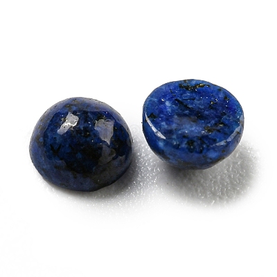 Dyed Natural Lapis Lazuli Cabochons G-Q173-01A-12-1