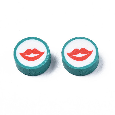 Handmade Polymer Clay Beads X-CLAY-N011-44A-1
