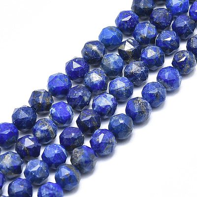 Natural Lapis Lazuli Beads Strands G-F715-006-1