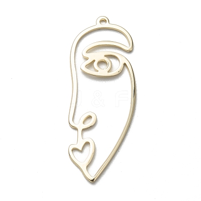 Brass Pendants KK-C215-06LG-1