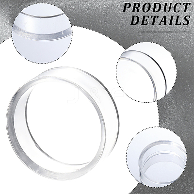 Plastic Sport Ball Display Pedestals ODIS-WH20005-07B-1