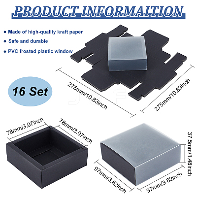 Paper Storage Gift Drawer Boxes CON-WH0089-37A-02-1