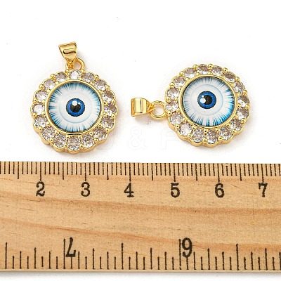 Real 18K Gold Plated Brass Pendants KK-L209-008G-06-1