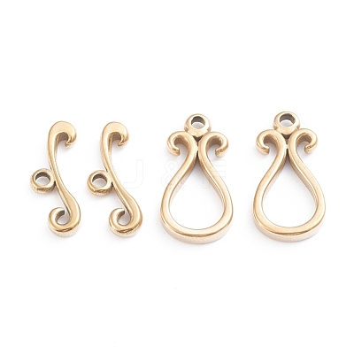 Ion Plating(IP) 304 Stainless Steel Toggle Clasps STAS-I148-03G-1