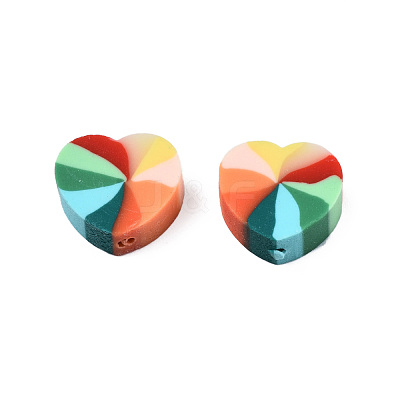 Handmade Polymer Clay Beads CLAY-N011-58-04-1