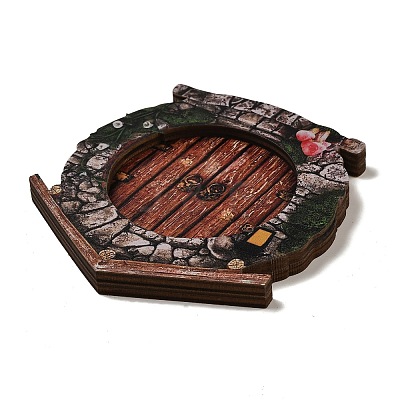 Miniature Wooden Garden Door MIMO-PW0001-172N-1
