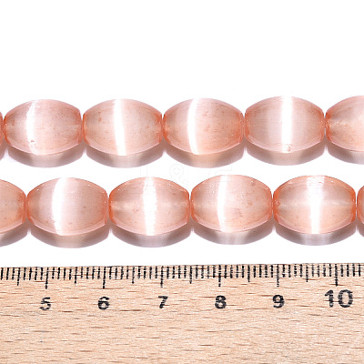 Dyed Natural Selenite Beads Strands G-T138-232I-1