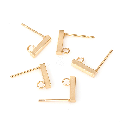304 Stainless Steel Stud Earring Findings STAS-G224-21G-03-1