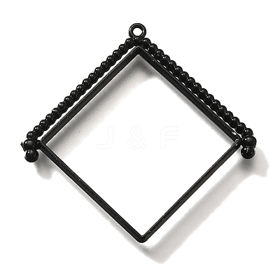 Alloy Open Back Bezel Pendants PALLOY-I223-08EB-1