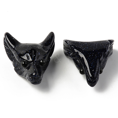 Synthetic Blue Goldstone Pendants G-R478-06A-08-1