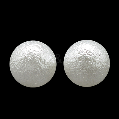 Imitation Pearl Acrylic Beads ACRP-R008-3mm-01-1