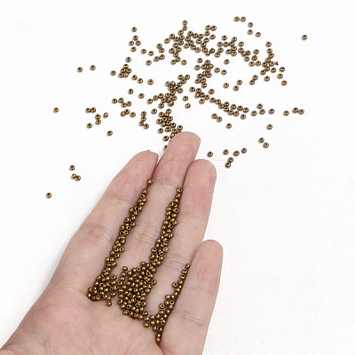 11/0 FGB Grade A Baking Paint Glass Seed Beads X-SEED-N001-A-1038-1