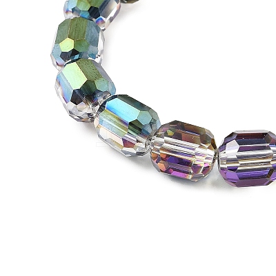 Electroplate Glass Beads Strands GLAA-G112-07I-1