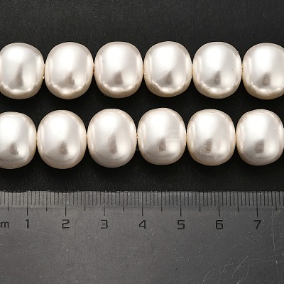 Shell Pearl Beads Strands BSHE-F013-01A-1