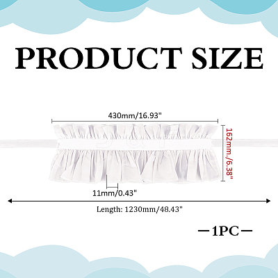 Cotton Faux Collar AJEW-WH0481-134B-1