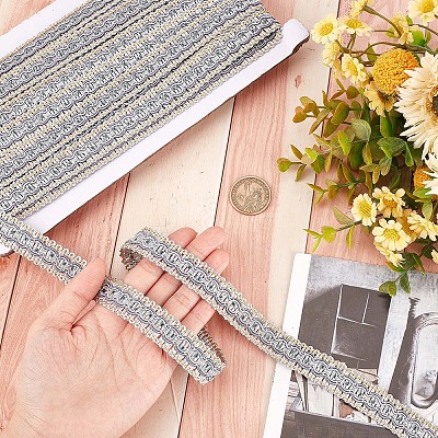 Polyester Woven Ribbon WCOR-WH0001-04D-1