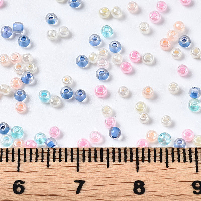 Glass Round Seed Beads SEED-S057-R-006-1