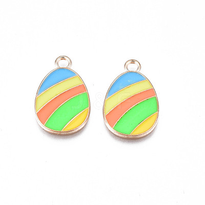 Alloy Enamel Pendants ENAM-S115-157-1