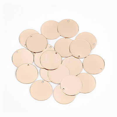 Brass Pendants KK-BC0002-04RG-1