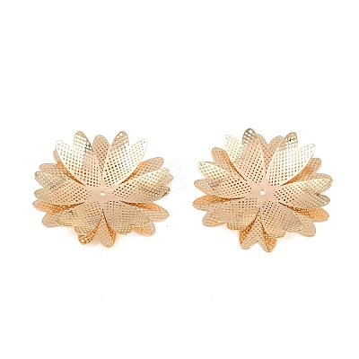Brass Filigree Cabochons KK-CBACEE9-02B-KCG-1