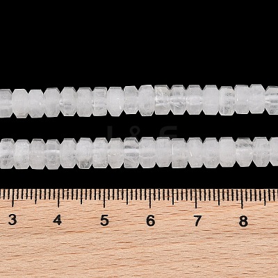 Natural Quartz Crystal Beads Strands G-G317-A25-3X6MM-1