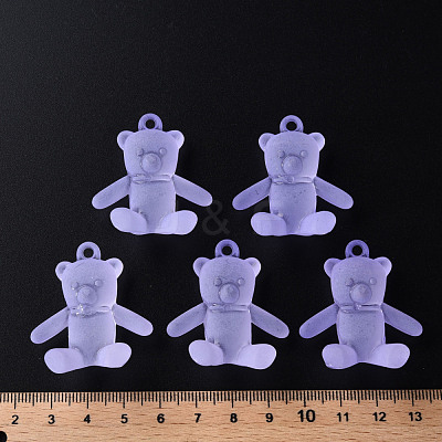 Frosted Acrylic Pendants MACR-S373-60K-04-1
