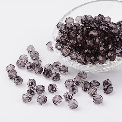 Transparent Acrylic Beads LS-X-DB8mmC-46-1