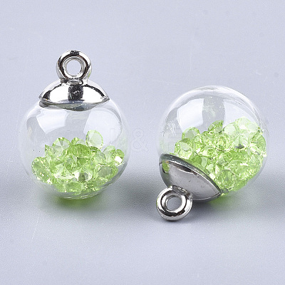 Glass Ball Pendants LS-GLAA-T003-04C-1