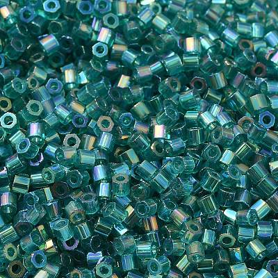 Transparent Colours AB Glass Seed Beads SEED-S042-19B-03-1