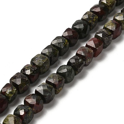 Natural Dragon Blood Beads Strands G-H078-C29-01-1