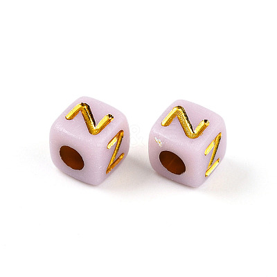 Plating Acrylic Beads OACR-N140-01H-Z-1