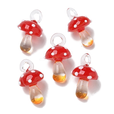 Handmade Lampwork Pendants LAMP-M021-01K-1