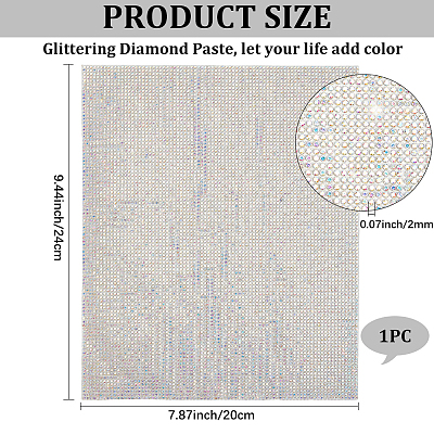 Rhinestone Sticker DIY-WH20048-003F-1