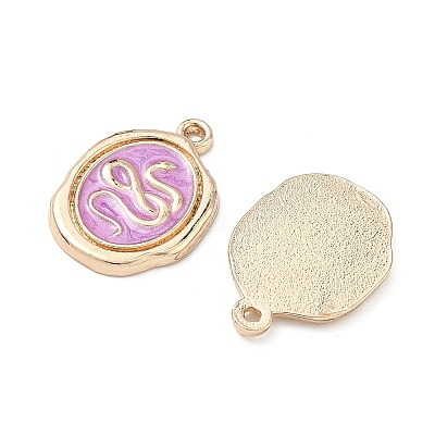 Alloy Enamel Pendants FIND-H058-01C-KCG-1